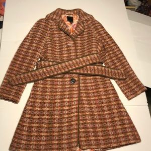 The Limited Women’s Tweed Coat Size M